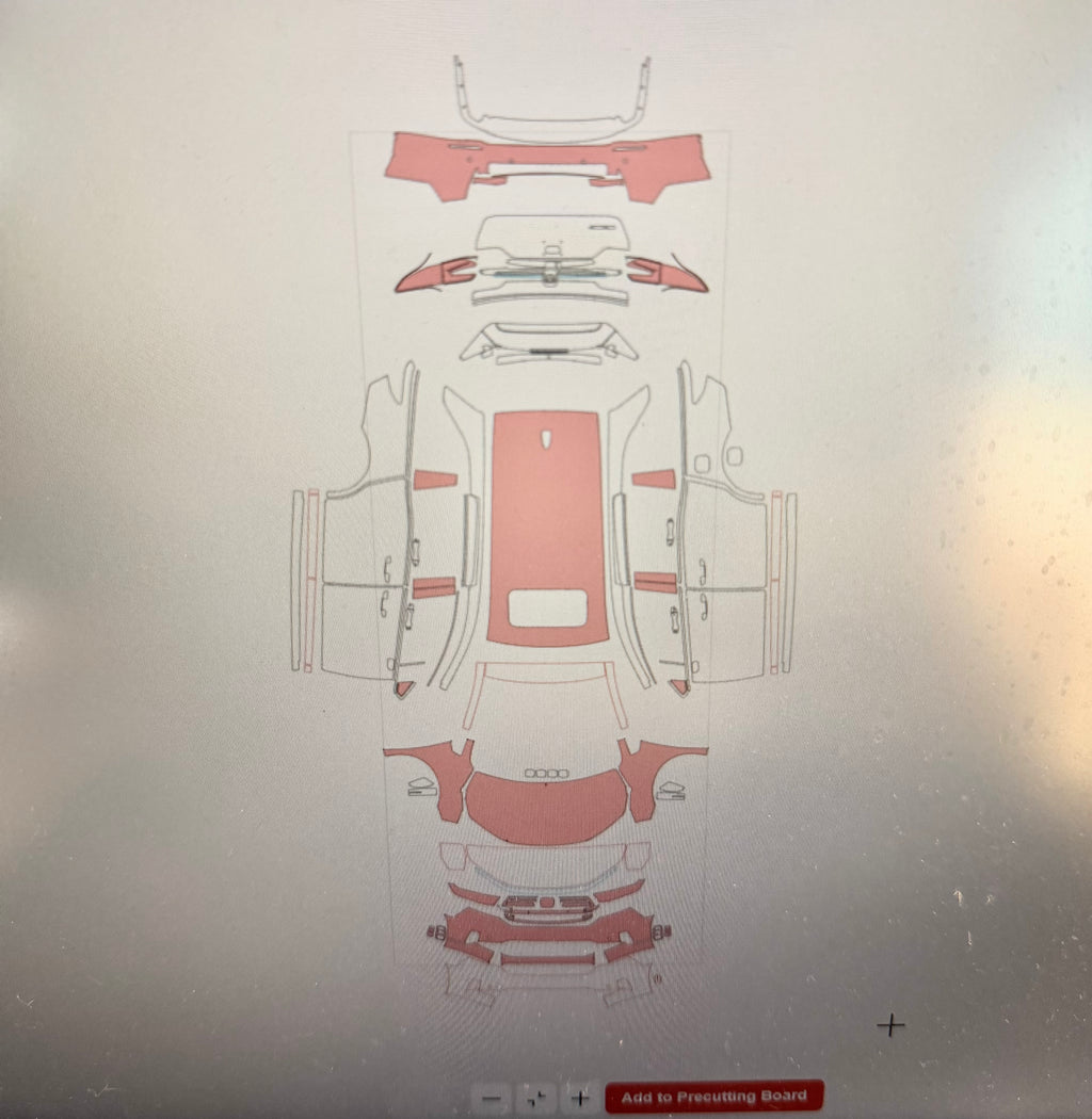 Pre-corte PPF - Honda Odyssey 2025