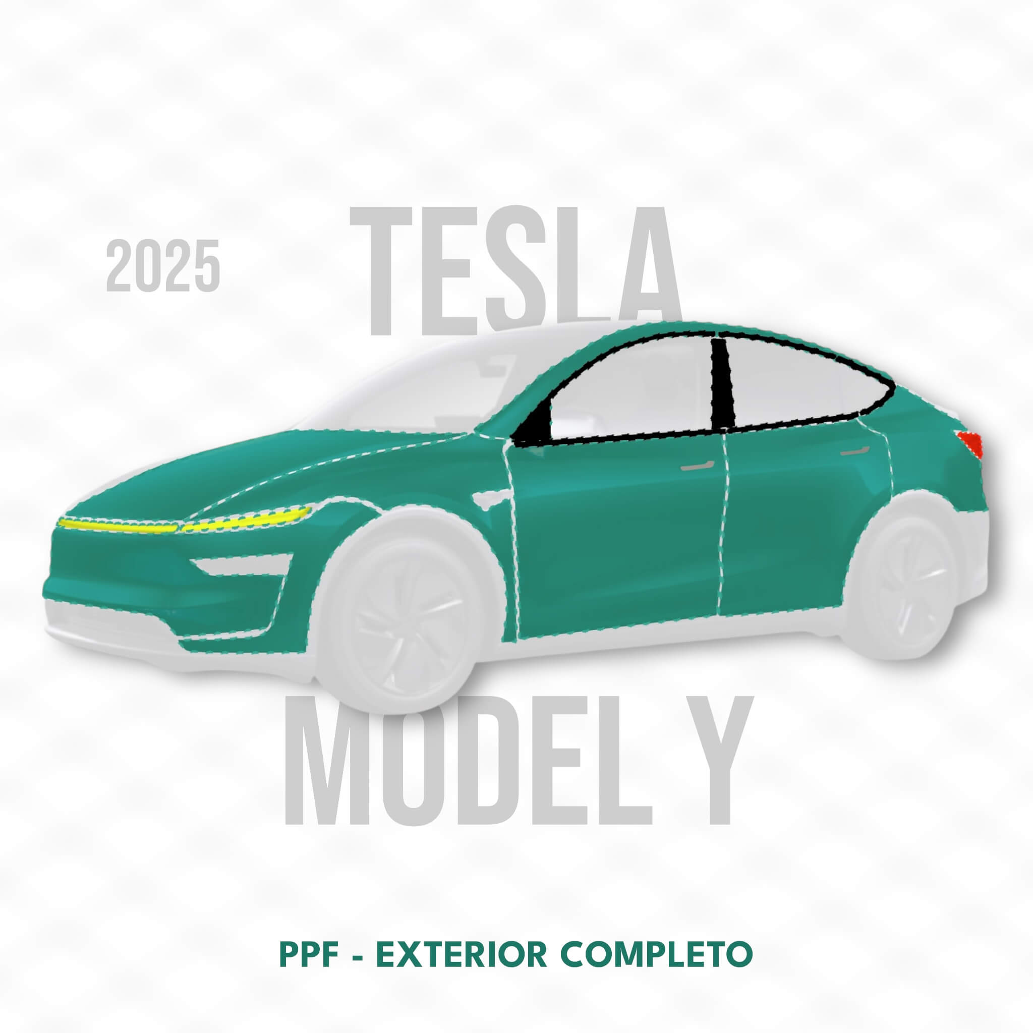 Tesla Model Y - PPF - EXTERIOR COMPLETO