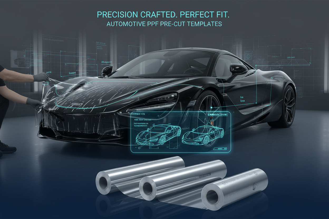 venta de pre-cortes de ppf incluido el material para instaladores con ayuda de un software que nos permite ofrecer medidas exactas para cada pieza del vehiculo especifico asi podran realizar una instalacion rapida y mejorar la calidad y gestion de su instalacion